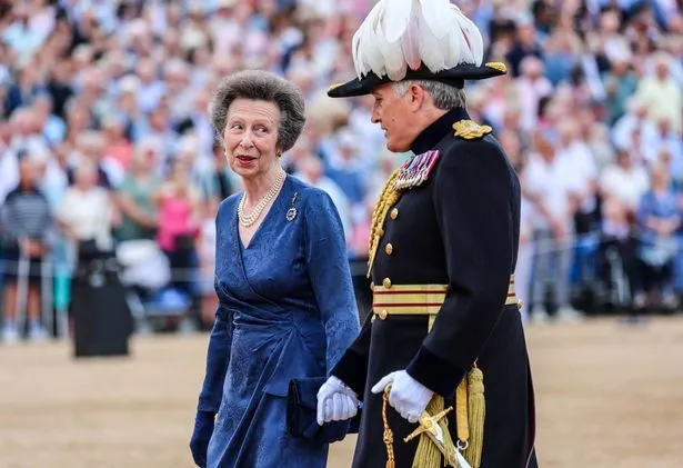 Princess Anne, Princess Royal and Major General James Maurice Hannan Bowder