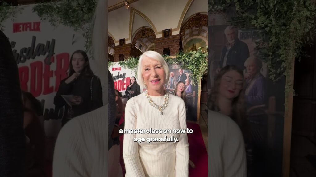 'Thursday Murder Club' NYC premiere: Helen Mirren | EXCLUSIVE INTERVIEW