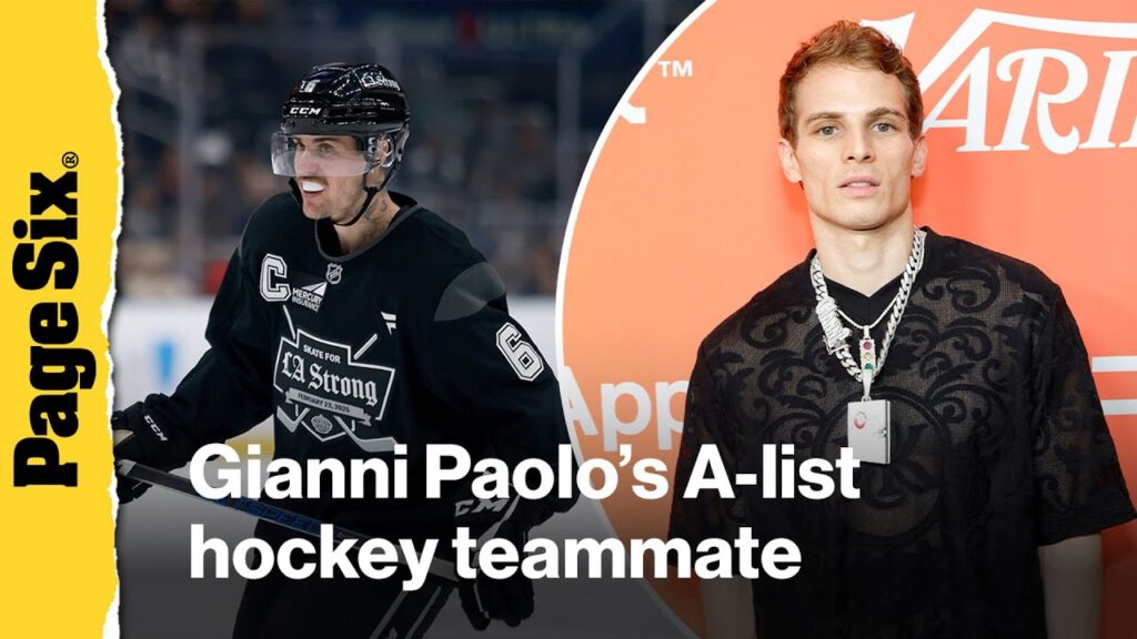 Gianni Paolo reveals he played Hockey with Justin Bieber on Page Six Radio Gianni Paolo reveals he played Hockey with Justin Bieber on Page Six Radio
