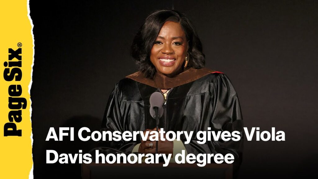 AFI Conservatory gives Viola Davis honorary degree AFI Conservatory gives Viola Davis honorary degree