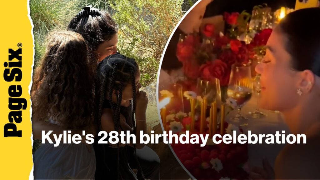 Inside Kylie Jenner's elegant 28th birthday celebration with Hailey Bieber, more pals