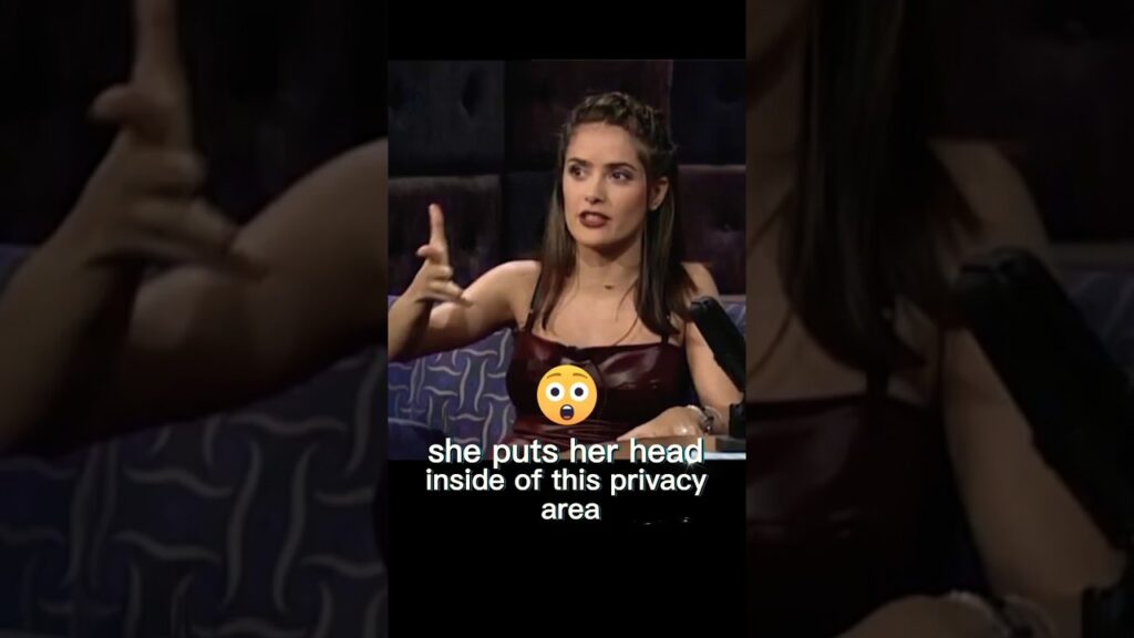 Salma Hayek's restroom encounter with a fan