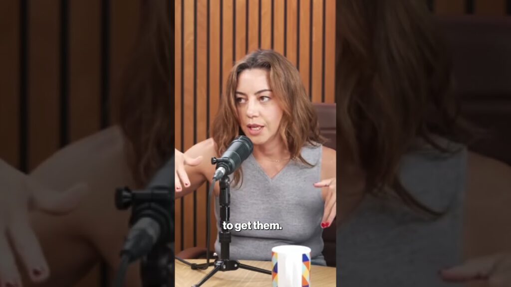 Aubrey Plaza opens up about 'daily struggle' with grief after husband's death #shorts