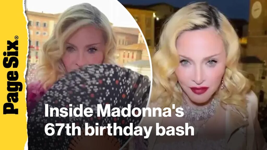 Inside Madonna’s 67th birthday bash with boyfriend Akeem Morris, 29, and daughters: ‘My dream’