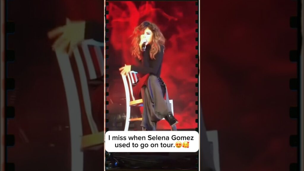 I miss when Selena Gomez used to go on tour.😍🥰 #limelights #selenators #selenagomez