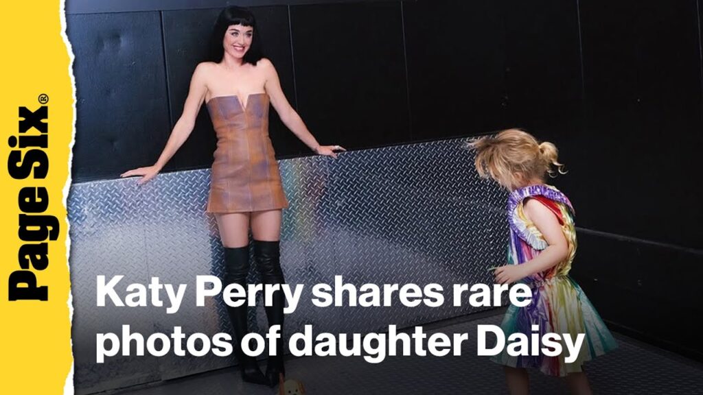 Katy Perry shares rare photos of daughter Daisy in tour snaps