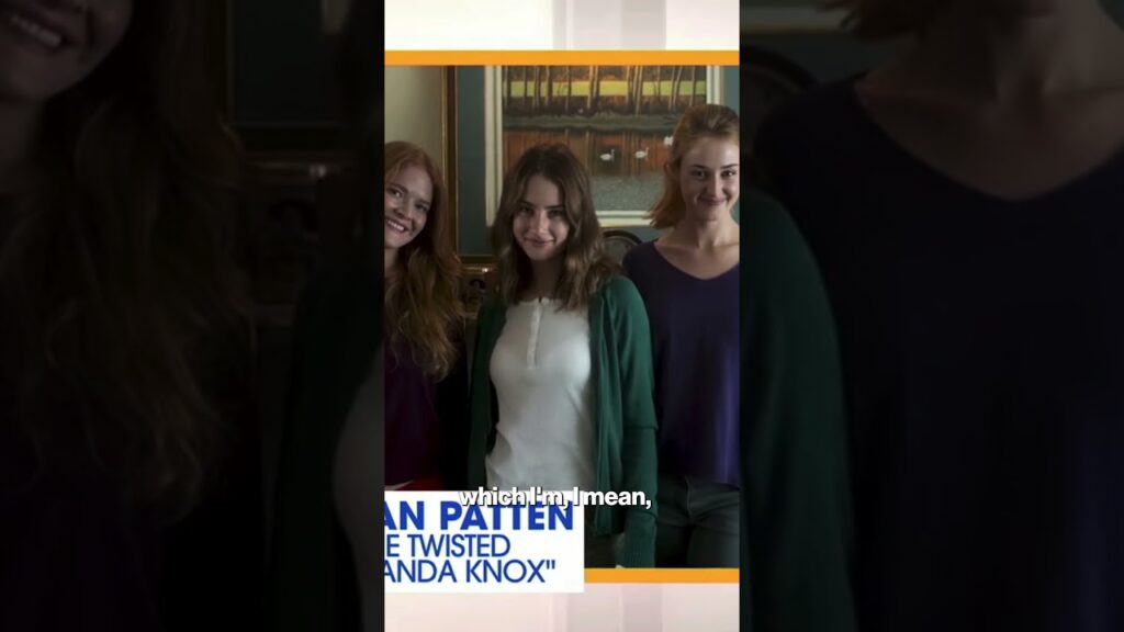 Grace Van Patten gushes over co-starring in Amanda Knox series with sister Amanda Van Patten #shorts