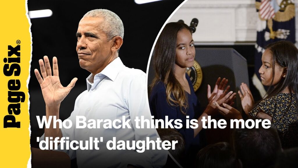 Michelle Obama reveals which daughter Barack found more 'difficult' to raise