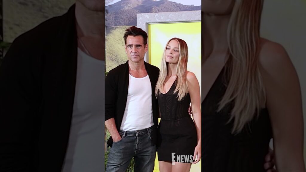 Colin Farrell and Margot Robbie make a big bold beautiful appearance on the carpet. 🫶