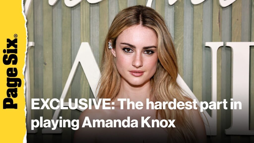 EXCLUSIVE: Grace Van Patten reveals hardest part in playing Amanda Knox EXCLUSIVE: Grace Van Patten reveals hardest part in playing Amanda Knox