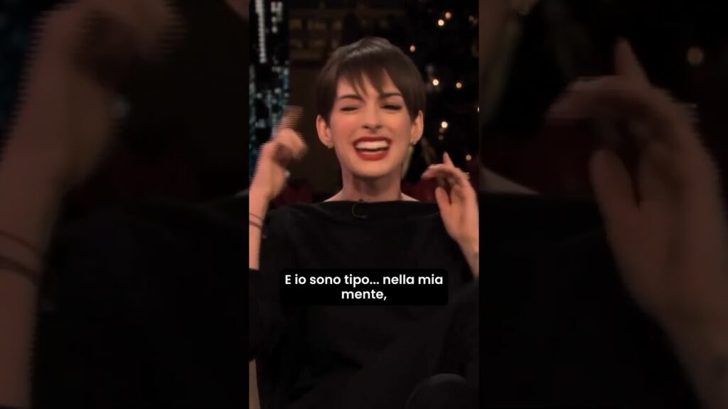 La cosa più imbarazzante che mi sia mai capitata?"Anne Hathaway non ha dubbi...