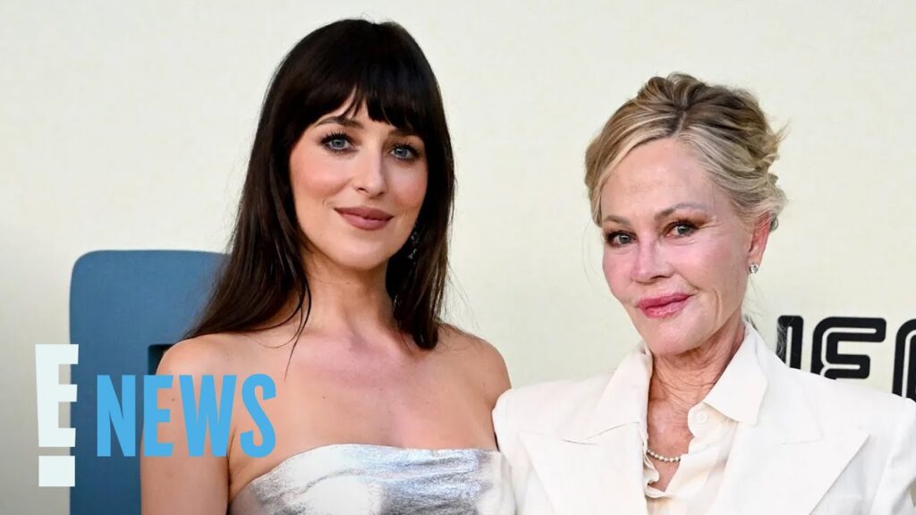 Melanie Griffith Makes Rare Red Carpet Appearance With Dakota Johnson | E! News