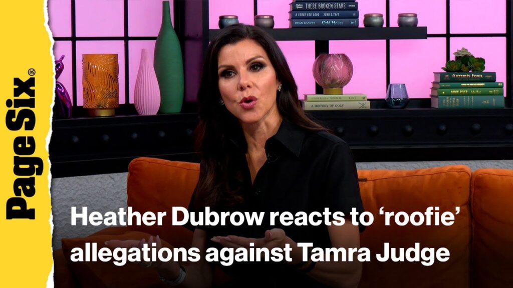 Heather Dubrow on wild ‘roofie’ allegations against RHOC co-star Tamra Judge | Virtual Reali-Tea Heather Dubrow on wild ‘roofie’ allegations against RHOC co-star Tamra Judge | Virtual Reali-Tea