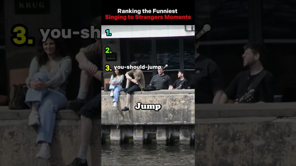 Ranking the Funniest Singing to Strangers Moments