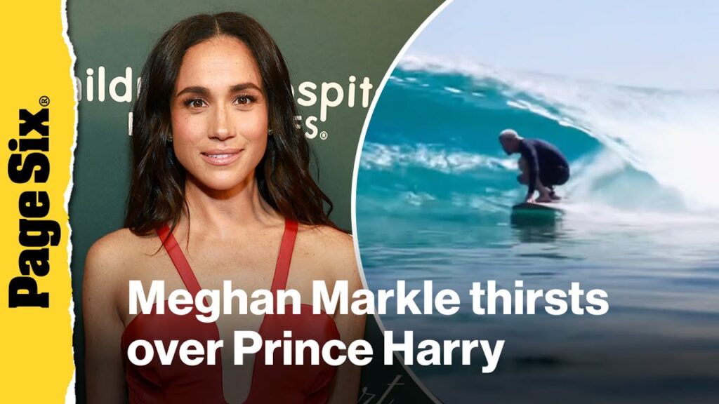 Meghan Markle thirsts over husband Prince Harry in rare surfing video: ‘What a man’ Meghan Markle thirsts over husband Prince Harry in rare surfing video: 'What a man'