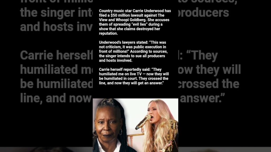 Carrie Underwood’s $50M Lawsuit😲🎤