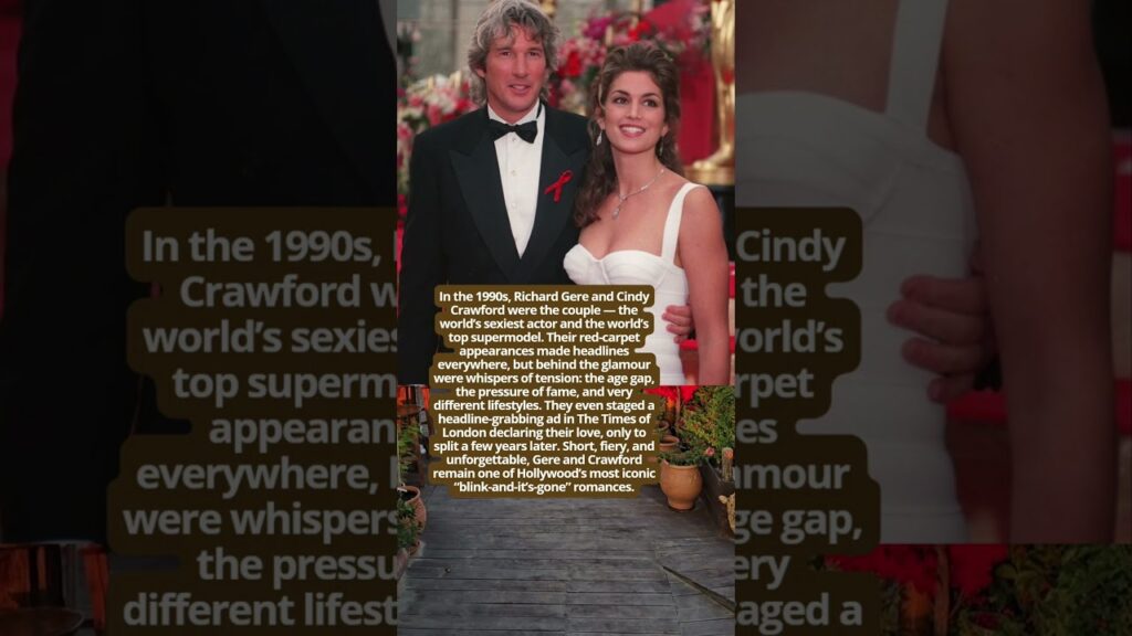 Richard Gere and Cindy Crawford Hollywoods Hottest Power Couple #facts #hollywood #love #movie