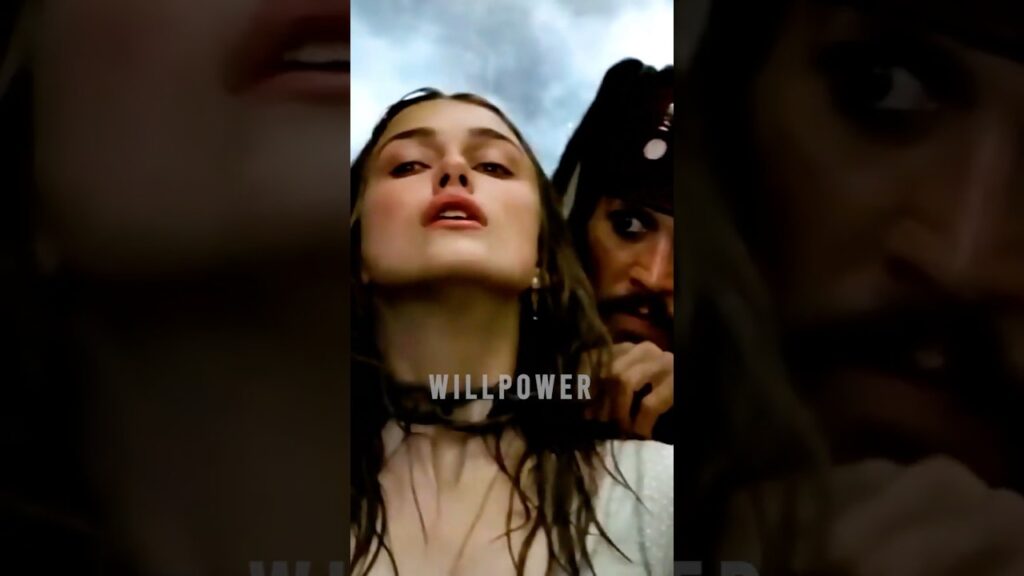 Keira Knightley was blown away watching Johnny Depp become Jack Sparrow  #johnnydepp #jacksparrow