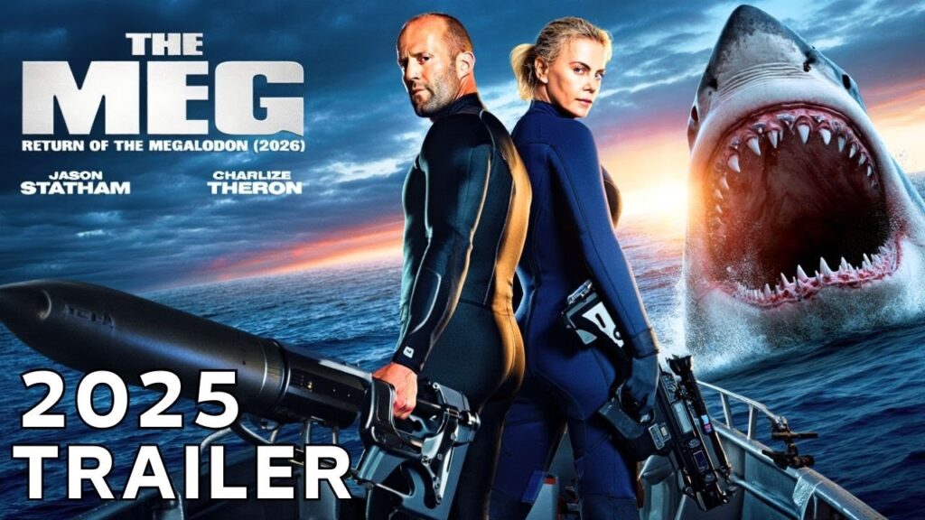 The Meg: Return of the Megalodon (2026) Trailer 4k – Jason Statham and Charlize Theron The Meg: Return of the Megalodon (2026) Trailer 4k – Jason Statham and Charlize Theron