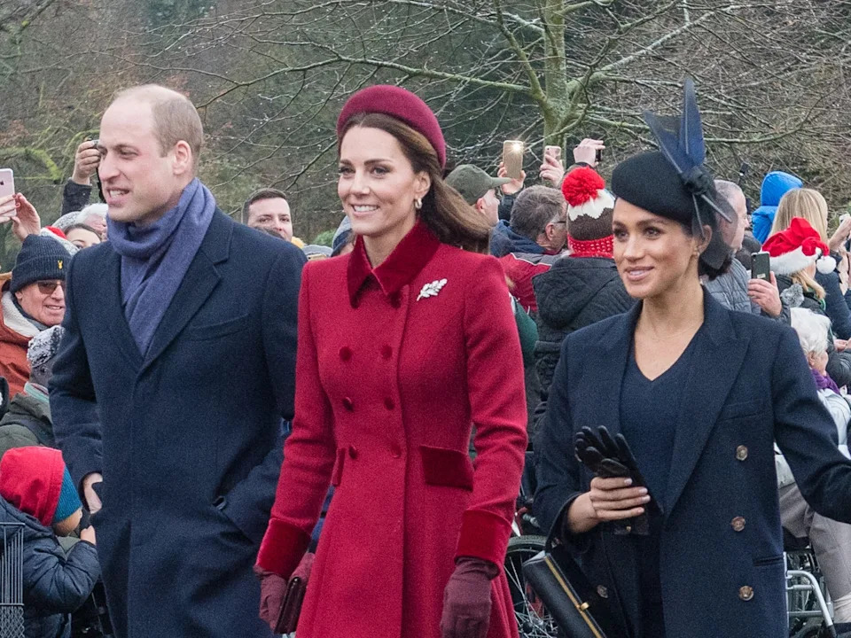 Kate Middleton, Prince William,  Meghan Markle