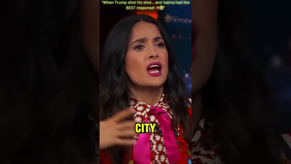 Salma Hayek EXPOSES Trump’s Wild Date Attempt! 😱  Trevor Noah Reacts 😂
