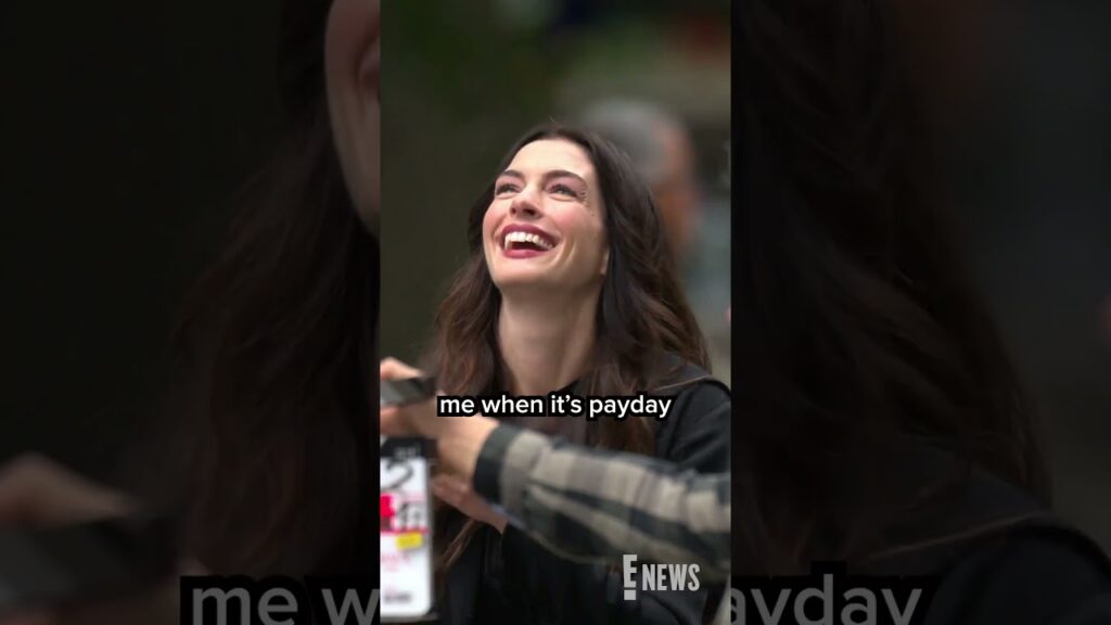 Anne Hathaway Filming "The Devil Wears Prada 2."