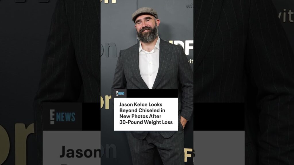 Jason Kelce Looks Beyond Chiseled in New Photos After 30-Pound Weight Loss