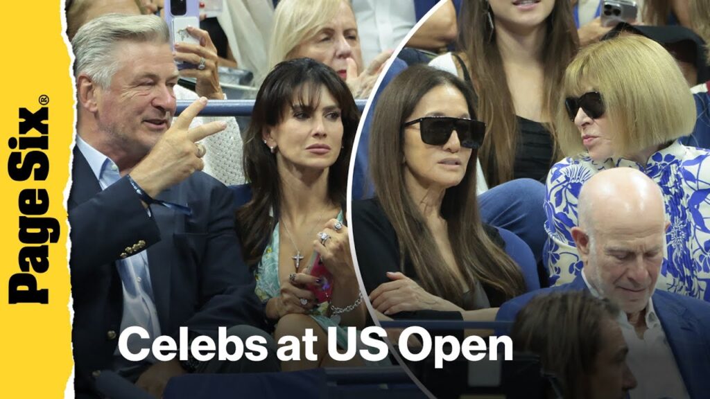 See Anna Wintour, Andrew Garfield and more celebs at the US Open