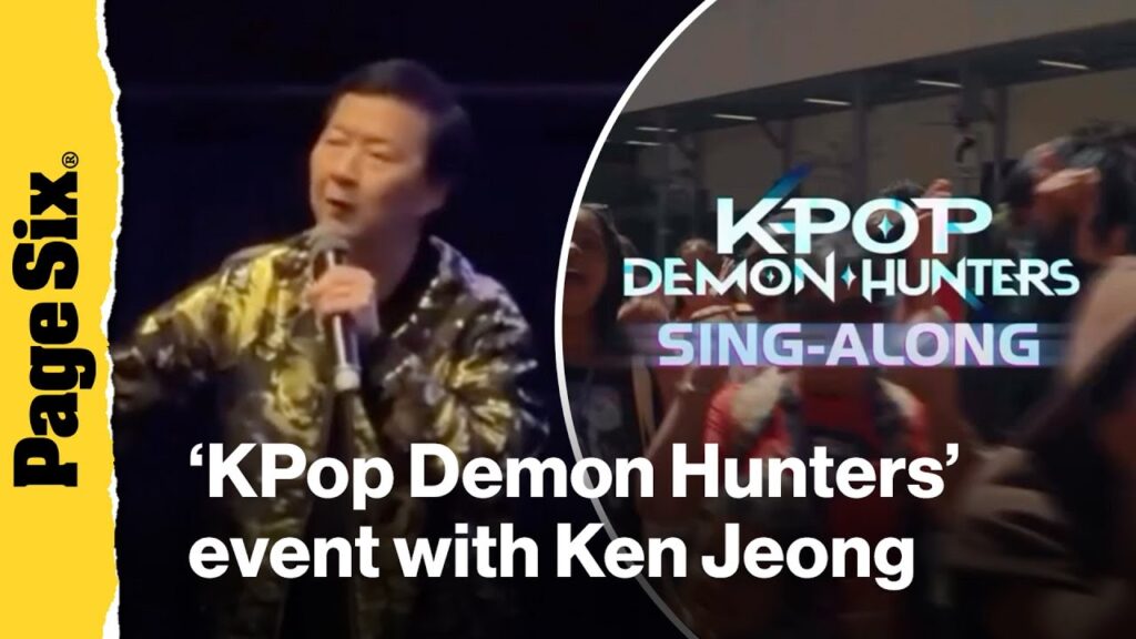 Netflix's 'K-Pop Demon Hunters' sing-along event with Ken Jeong