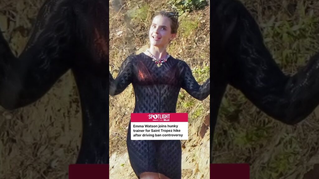 Emma Watson on scenic hike in Saint Tropez with her personal trainer