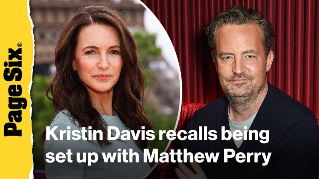 Kristin Davis recalls being set up with 'lovely' Matthew Perry in the '90s