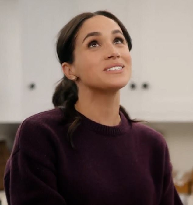 Uncl grabs: With Love Meghan/talking about being a briefcase girl on Deal or No Deal - Credit: Netflix / With Love, Meghan