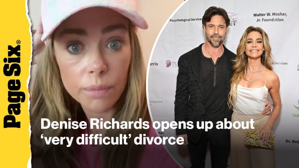 Denise Richards processing ‘difficult’ divorce — ‘I will talk about it when the time is right.’ Denise Richards processing 'difficult' divorce — 'I will talk about it when the time is right.'