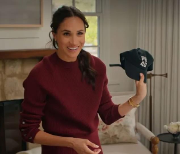 Grabs: Meghan's birthday present to Harry