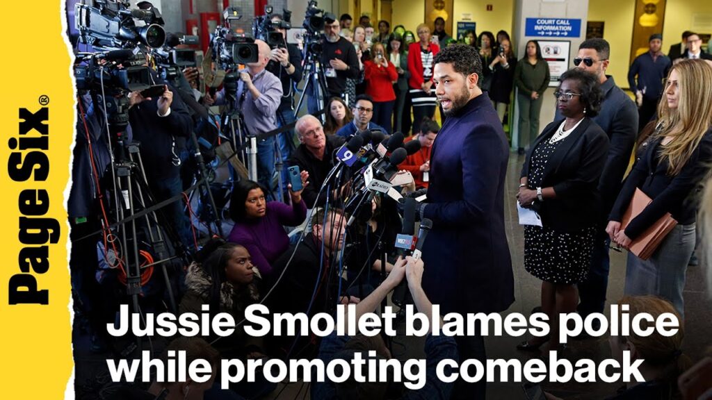 Jussie Smollett blames police, former mayor, and others in new interview while promoting comeback Jussie Smollett blames police, former mayor, and others in new interview while promoting comeback