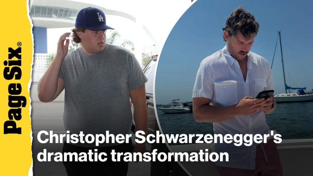 See Christopher Schwarzenegger's weight loss before-and-after pics