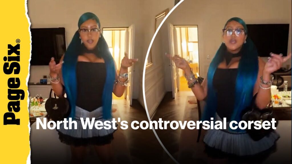 Kim Kardashian slammed for letting North West, 12, wear corset on family vacation Kim Kardashian slammed for letting North West, 12, wear corset on family vacation
