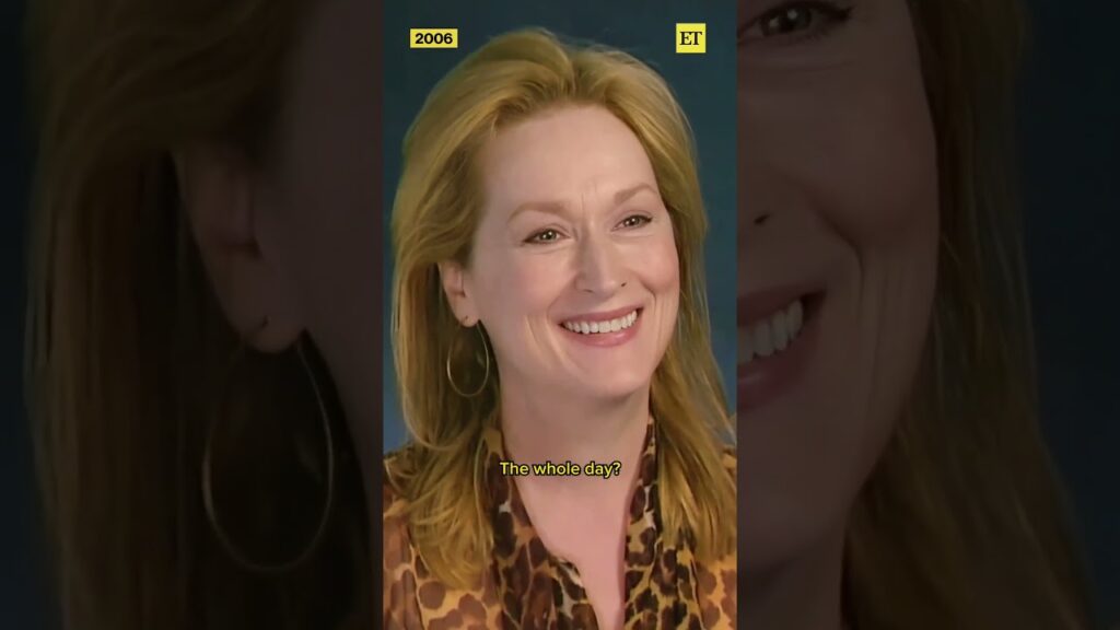 Meryl Streep Talks Channeling Her Inner Miranda Priestly #merylstreep #devilwearsprada #shorts