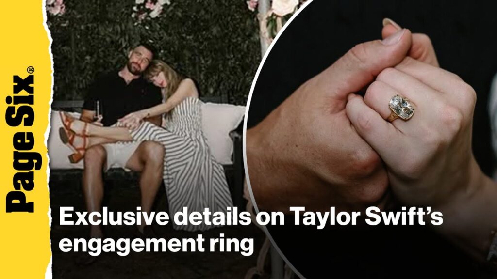 Exclusive details on Taylor Swift's engagement ring, which Travis Kelce designed