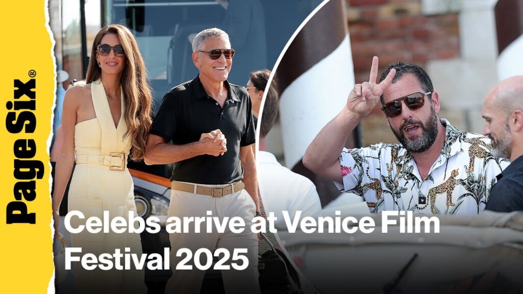 George & Amal Clooney, Adam Sandler, MORE celebs arrive at Venice Film Festival George & Amal Clooney, Adam Sandler, MORE celebs arrive at Venice Film Festival