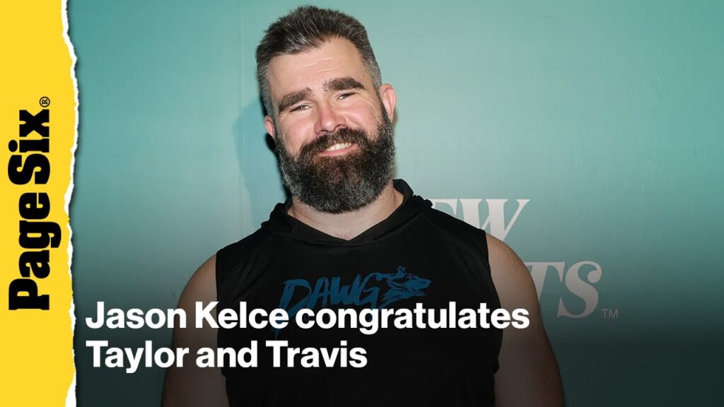 Jason Kelce Congratulates Taylor Swift & Travis Kelce on ENGAGEMENT Jason Kelce Congratulates Taylor Swift & Travis Kelce on ENGAGEMENT
