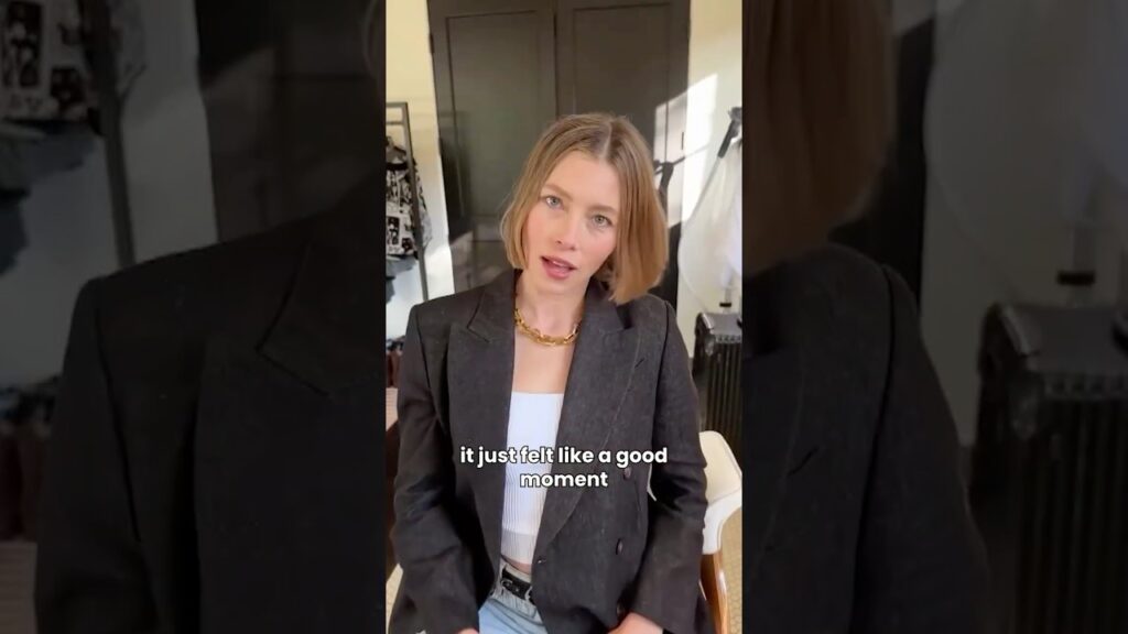 Jessica Biel rocking the summer bob 🔥