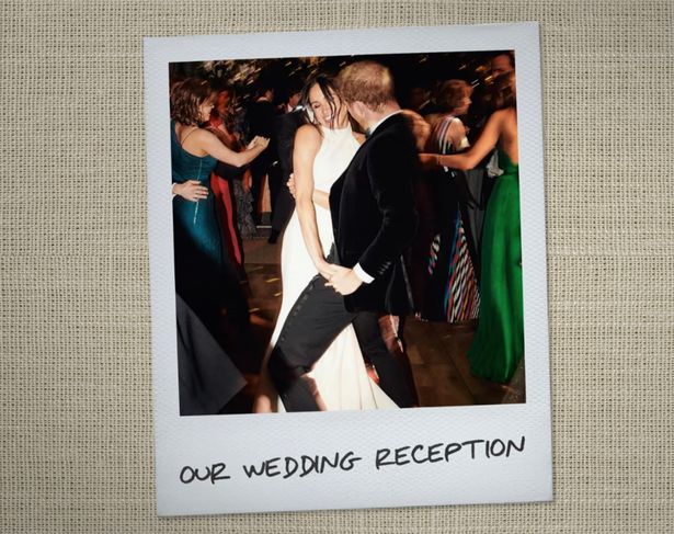 There was a new snap of Harry and Meghan from their wedding in the documentary