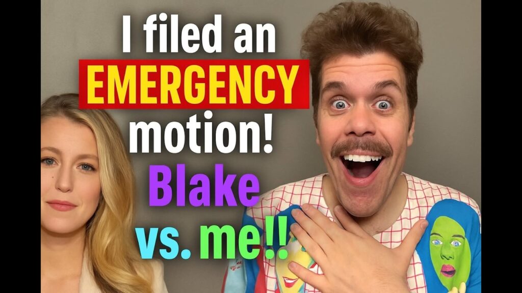 I Filed An EMERGENCY Motion! Blake Lively Vs. Me!!! | Perez Hilton