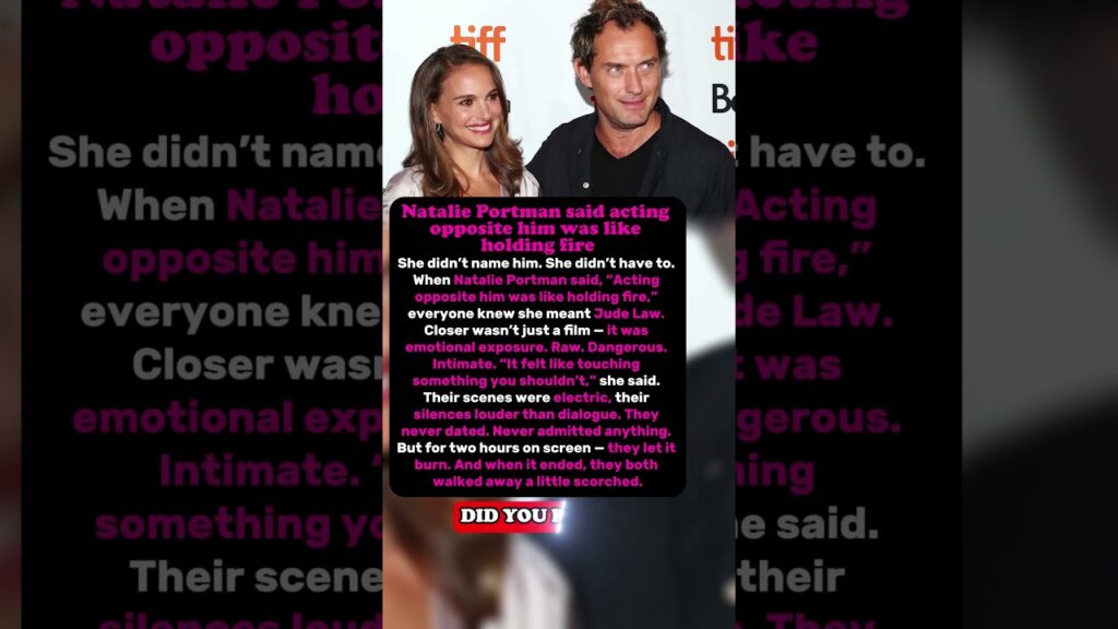 Natalie Portman Reveals What Filming With Jude Law Was Really Like Natalie Portman Reveals What Filming With Jude Law Was Really Like