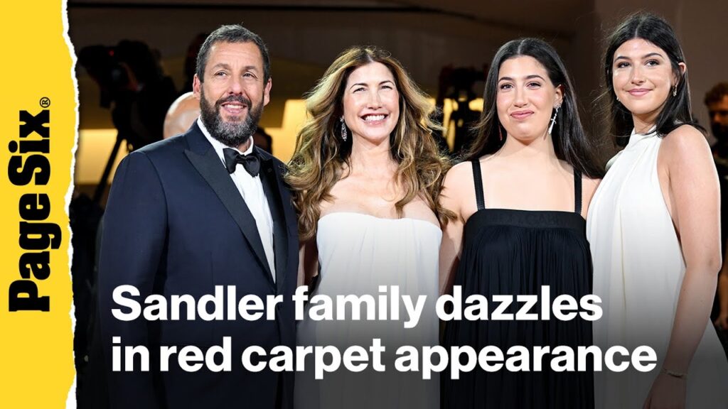 Adam Sandler’s wife and daughters dazzle in a rare red carpet appearance Adam Sandler's wife and daughters dazzle in a rare red carpet appearance