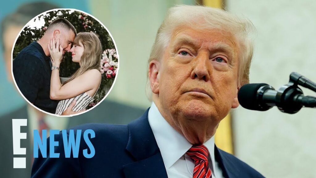 Donald Trump Reacts to Taylor Swift & Travis Kelce Engagement | E! News
