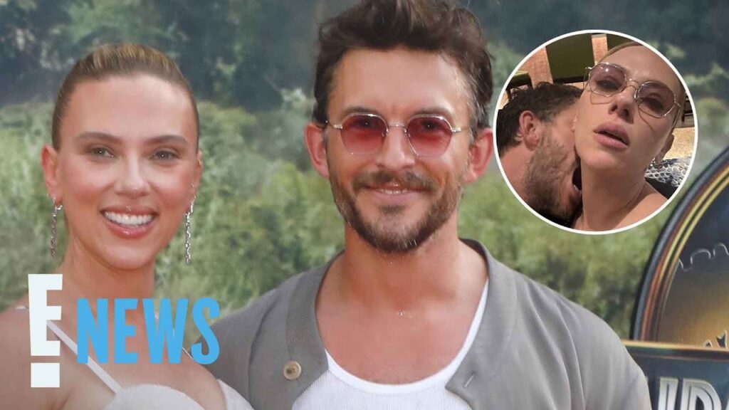 Scarlett Johansson, Jonathan Bailey Share Playful PDA Photo | E! News