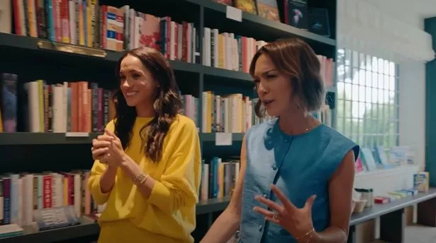 Meghan with interview Emily Chang
