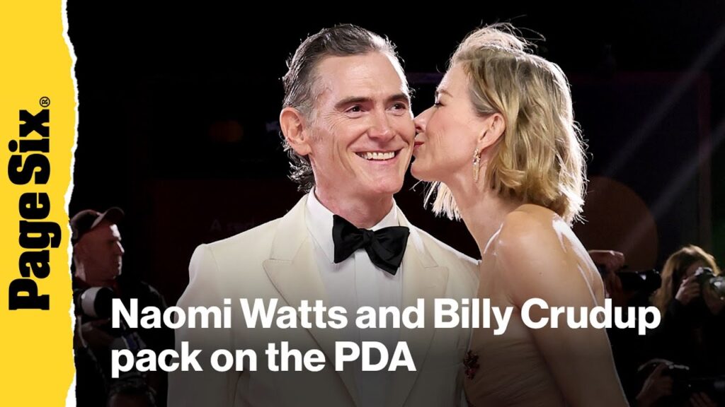 Naomi Watts and Billy Crudup pack on the PDA on Venice Film Festival red carpet